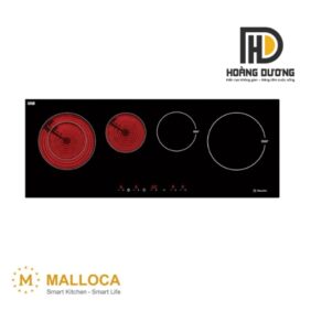 Bếp Điện Từ Malloca MH-04IR Kết Hợp Hồng Ngoại