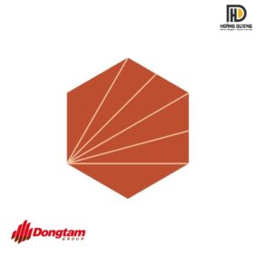 Cận cảnh họa tiết và bề mặt nhẵn mịn của Gạch Bông Lục Giác Đồng Tâm GB0631Q