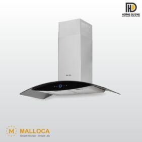 Máy hút khói khử mùi Malloca MC-9018HS hoạt động êm ái với độ ồn dưới 63dB