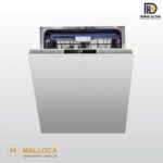 Máy Rửa Chén Malloca WQP12-J7713FB Âm Tủ Hoàn Toàn