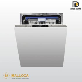 Máy rửa chén Malloca WQP12-J7713FB được trang bị khóa trẻ em