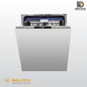 Máy rửa chén Malloca WQP12-J7713FB được trang bị khóa trẻ em