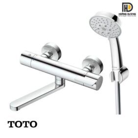 Vòi sen nhiệt độ TOTO TBV03427V/DGH104ZR được phủ lớp mạ Niken-Crom bền bỉ