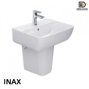 Mẫu Lavabo Inax AL-312V/L-298VC có thiết kế lòng chậu sâu, chống bắn nước hiệu quả