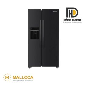 Tủ lạnh Side by Side Malloca MF-547 SIM 2 Cửa Màu Đen