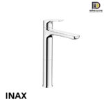 Vòi Lavabo Inax LFV-1402SH (LFV1402SH) Nóng Lạnh Thân Cao Kèm Trụ Xả Nhấn